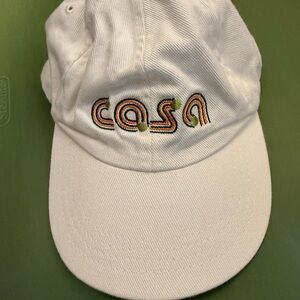 Casablanca White Baseball Cap